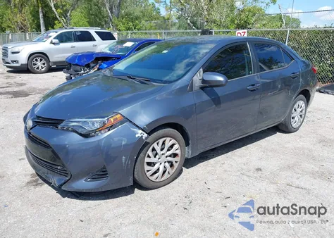 2017 Toyota Corolla Le из США, поврежденный, VIN 5YFBURHEXHP709540